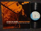 DONALD BYRD In Hand BLUE NOTE MONO JAZZ LP 1st Issue