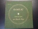 DISCOPHILES FRANCAIS DF 98 - 99 Marcelle Meyer RAMEAU