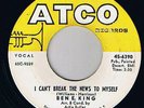 BEN E. KING - I CAN'T BREAK THE NEWS TO MYSELF - LISTEN