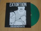 Extortion - Degenerate LP green wax - Infest, Punk, HC