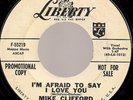 ROCKABILLY - MIKE CLIFFORD- LIBERTY - WHITE PROMO- HEAR