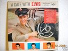 A Date With Elvis With Original Sticker Long Play MONO