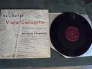 Bela Bartok Viola Concerto, William Primrose RARE LP