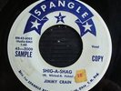 RARE ROCKABILLY Jimmy Crain Shig-A-Shag 45 Spangle dj