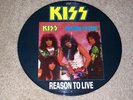 Rare KISS 'REASON TO LIVE' 1987 UK picture disc