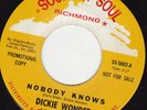 NORTHERN SOUL 45 RPM - DICKIE WONDER on SOUND OF SOUL