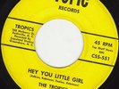 NORTHERN SOUL 45 RPM - THE TROPICS on TOPIC RECORDS