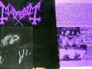 MAYHEM - LIVE IN LEIPZIG (LP) ORIG. 1992 BURZUM/BATHORY
