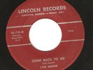 Rockabilly 45 on Lincoln Records RARE Starday published