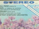 Mercury SR 90213 Ravel Tombeau Debussy PARAY rare LP
