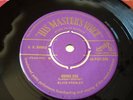 ELVIS PRESLEY, HOUND DOG, UK HMV PURPLE/GOLD 7