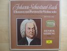 DGG BACH SZERYNG VIOLIN BWV 1001-1006 MINT STEREO 3 LP