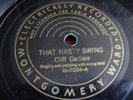 CLIFF CARLISLE MONTGOMERY WARD 7034 COUNTRY 78 RPM V+