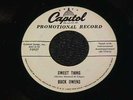 Buck Owens Promo Rockabilly 45 Sweet Thing