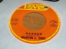 MARVIN L. SIMS Danger REVUE Northern Soul 45