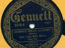 Gennett 5218  Jelly Roll Morton KANSAS CITY STOMPS 1923