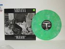 NIRVANA Bleach US ORIGINAL Marbled GREEN 12