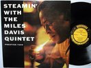 STEAMIN' with the MILES DAVIS QUINTET LP Prestige Mono