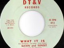 Dawn & Sunset - What It Is/ Include Me. Funk 45