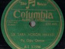Columbia 1930-1940's Turkish 78 RPM OSMAN