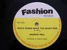 ANDREW PAUL - WHO'S GONNA MAKE THE DANCE RAM / 12