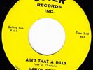 MARLON GRISHAM Ain't That A Dilly 45 COVER 5982 R&R RAB