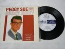 Vintage BUDDY HOLLY EP Record - PEGGY SUE, Coral Label