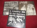 A COUNTRY FIT FOR HEROES  vol 1 , and 2 , +  UPROAR LP