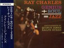 RAY CHARLES-GENIUS+SOUL=JAZZ-JAPAN 1st ISSUE+OBI