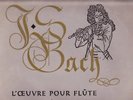 Complete BACH for flute Orig French CHANT du MONDE 2LP