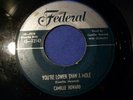 Camille Howard -LOWER THEN A MOLE 45 FEDERAL Blues R&B