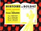 Oubradous STRAVINSKY Soldier's Tale - Pathe 33 DTX 124