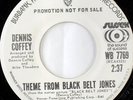 rare Funk 45 DENNIS COFFEY theme from black belt jones