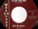 rare Soul 45 BILLY MCGREGOR it's my turn now Listen