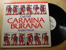 MFSL Orff & Previn CARMINA BURANA ORIGINAL MASTER LP