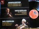 UK ASD Shostakovich Violin & Cello Oistrakh TAS List NM