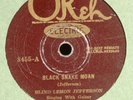 Blind Lemon Jefferson: Black Snake Moan on Okeh 8455