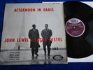 SACHA DISTEL / JOHN LEWIS  afternoon in Paris  England