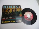 THE KINKS set me free EP 24140 BIEM LANGUETTE