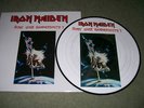IRON MAIDEN SPECIAL LTD EDITION L.P PICTURE DISC PROMO
