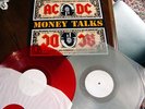 ac dc money talks dlp red & clear vinyl rare live