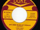 RARE TX R&B 1st Long John Hunter Duke 122 1954 M- hear