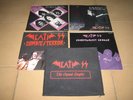 DEATH SS  - THE CURSED SINGLES Red Ed. 4x7'' paul chain