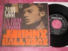 RAR 45T ITALY JOHNNY HALLYDAY NOIR C EST NOIR +1