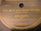  Black Music Record LP w/ Hitler Title