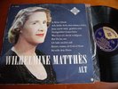 Telefunken LT 6606 Wilhelmine Matthes, alto recital