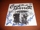7'' COCK SPARRER  We Love You SPANISH PRESS SIGNED 1977