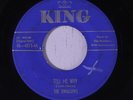 SWALLOWS: Tell Me Why 45 (xol, sm tear on flip) rare Vocal Groups