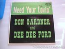 1962 DON GARDNER DEE DEE FORD NEED YOUR LOVIN Fire LP