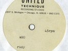 unknown artist - rudy - who - chicago soul funk acetate